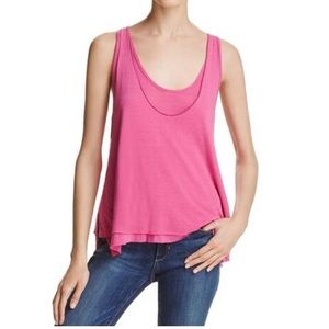 Free People Karmen Racerback Layered Tank